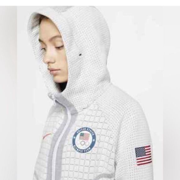 Nike Women's Olympic Team USA
Tech Fleece Zip Hoodie Jacket size Medium - Picture 2 of 11